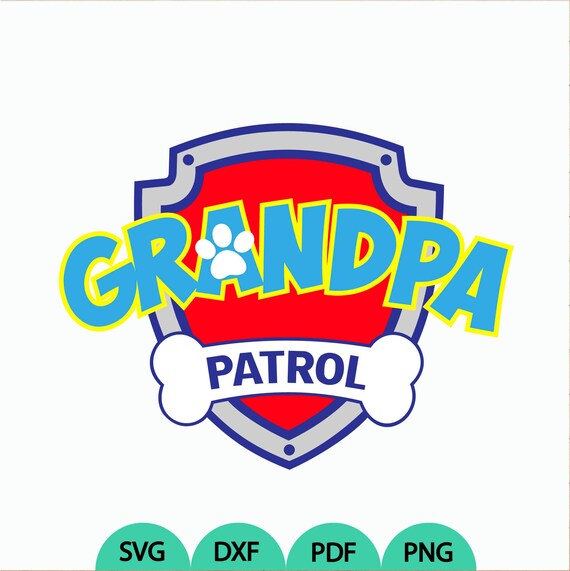 Download Patrol Grandpa Logo Svg Patrol Logo Svg Grandpa Patrol Svg Etsy