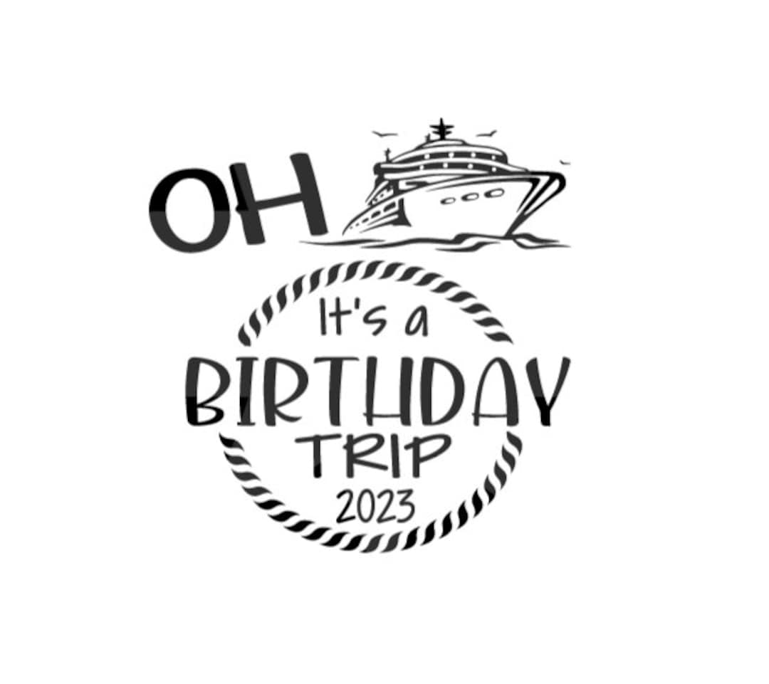 Geburtstag Kreuzfahrt svg Kreuzfahrt svg Geburtstag Etsy.de