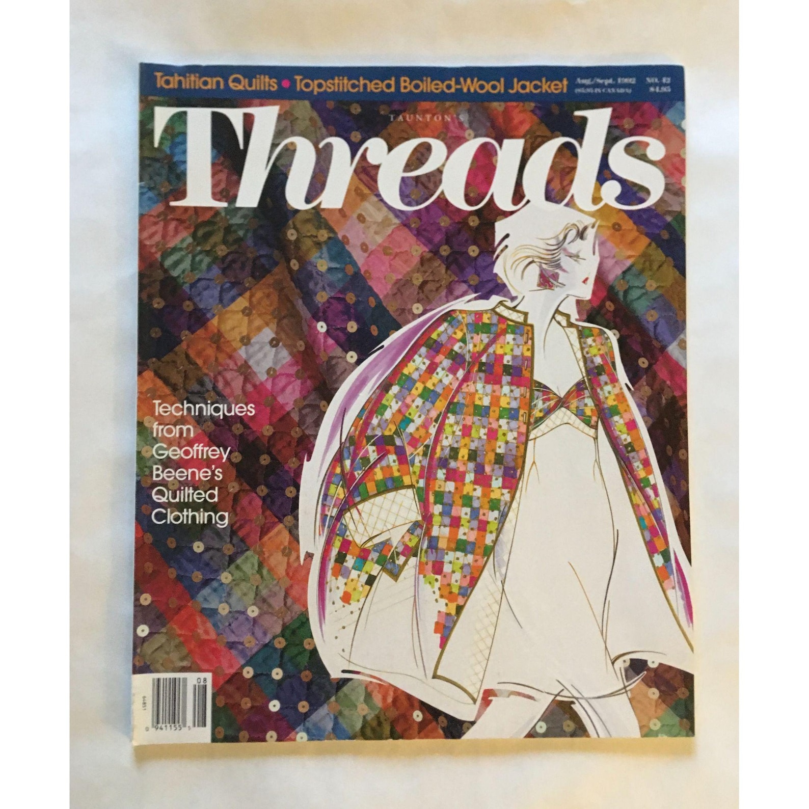 Bundle THREADS Magazine 1992 3840 42 43 Vintage Etsy