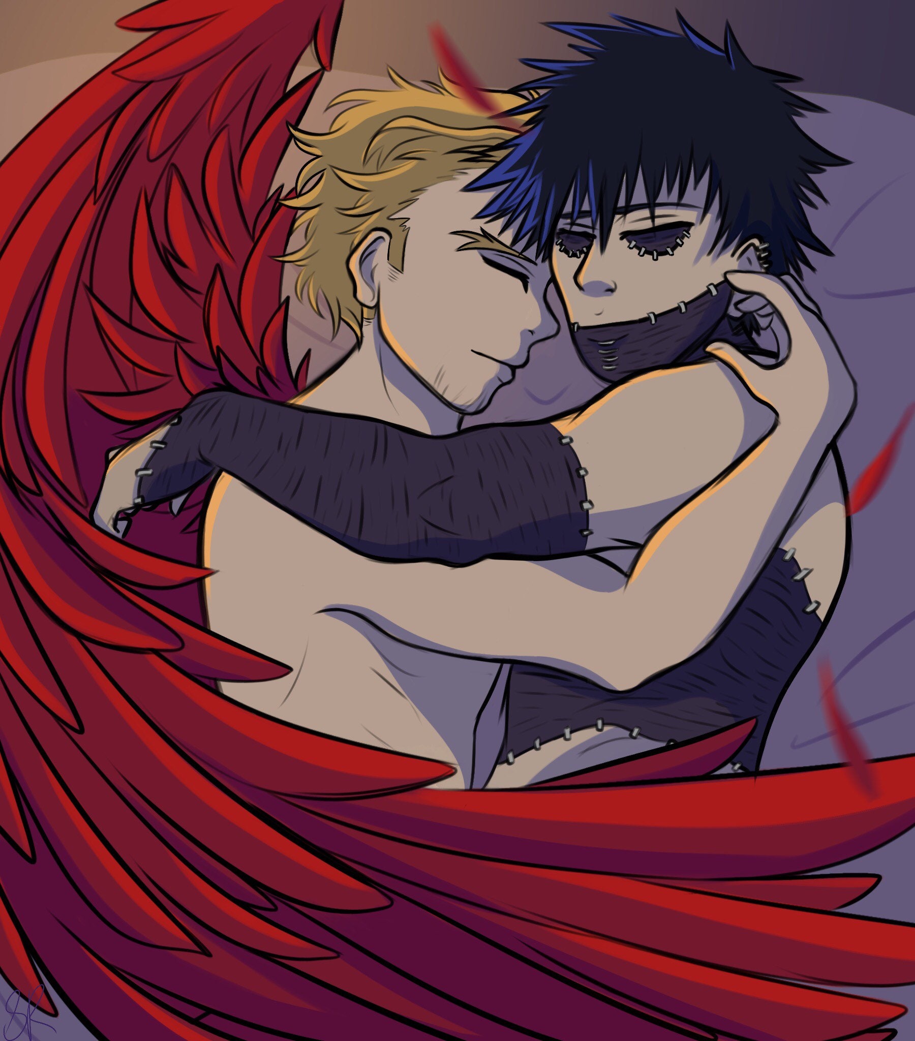 Mha - dabi x hawks scrolller