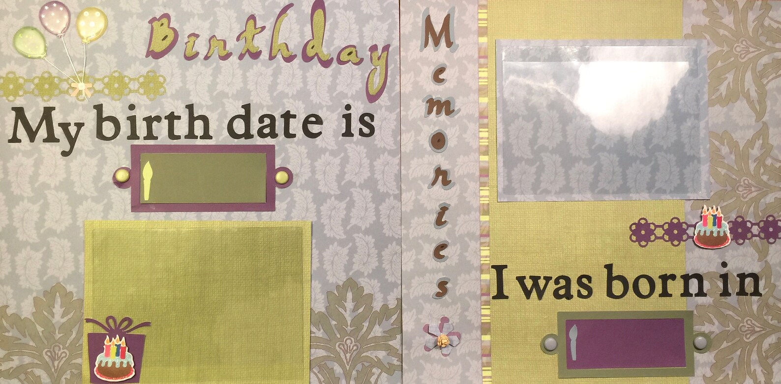 Handmade Memory Book for Dementia and Alzheimer's Etsy