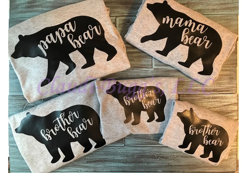 Brother Bear Raglan Brother Bear Shirt Youth Raglan Brother Shirt Sibling Shirts Youth Shirts