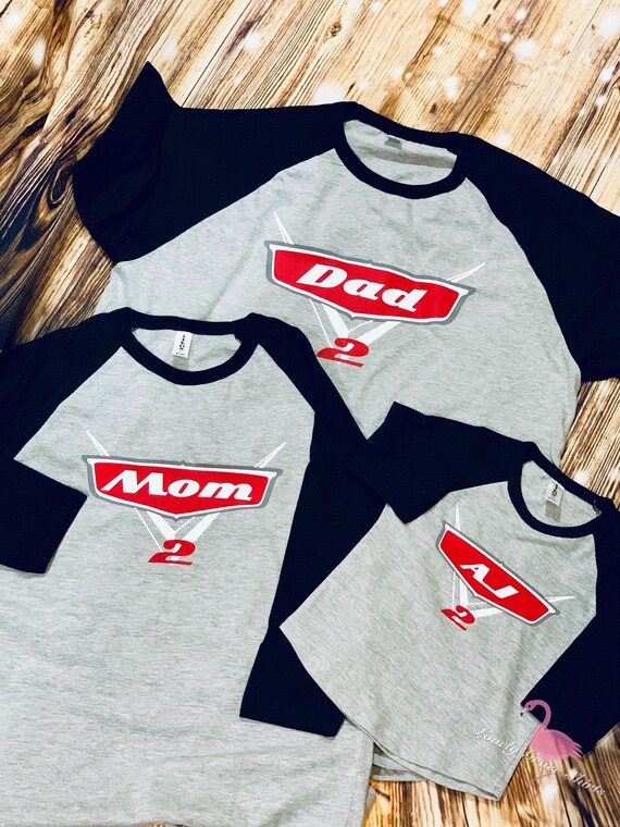 disney cars family shirts