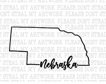Download Nebraska Svg File Etsy