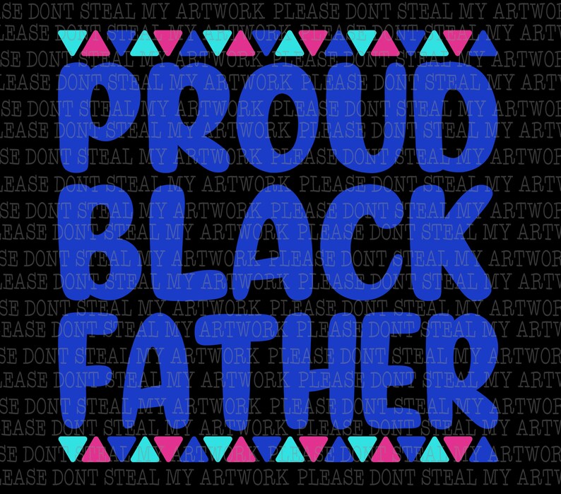 Download Dope Black Dad Digital File Transparent PNG & SVG | Etsy