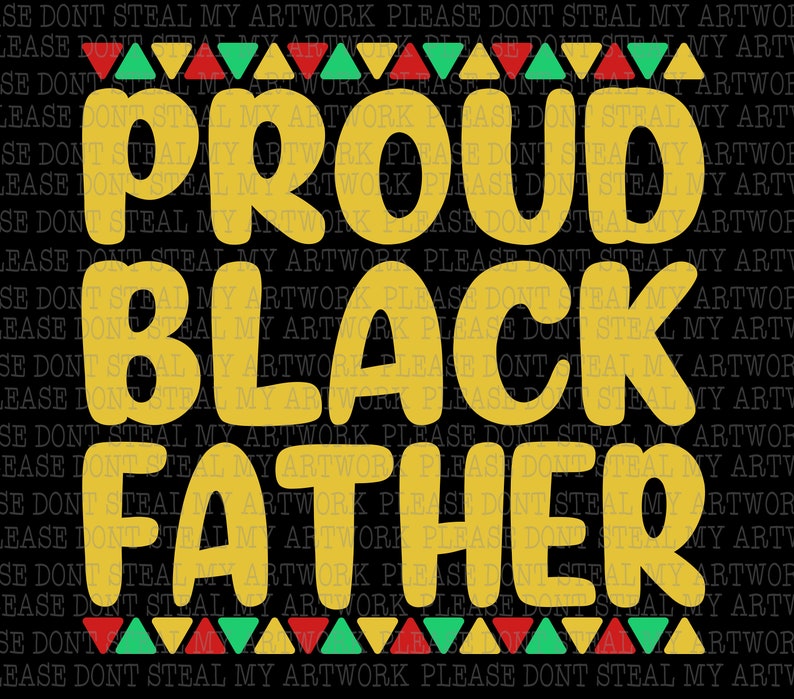 Download Dope Black Dad Digital File Transparent PNG & SVG | Etsy