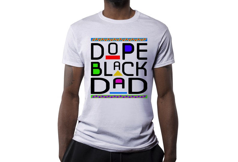 Download Dope Black Dad Digital File Transparent PNG & SVG | Etsy