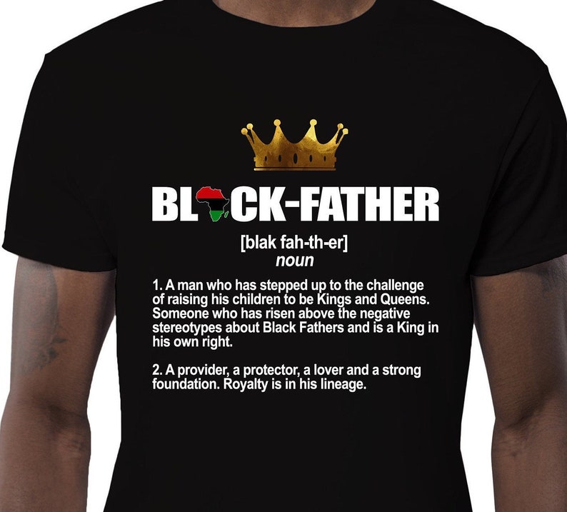 Black Father Definition Digital File Transparent PNG & SVG ...