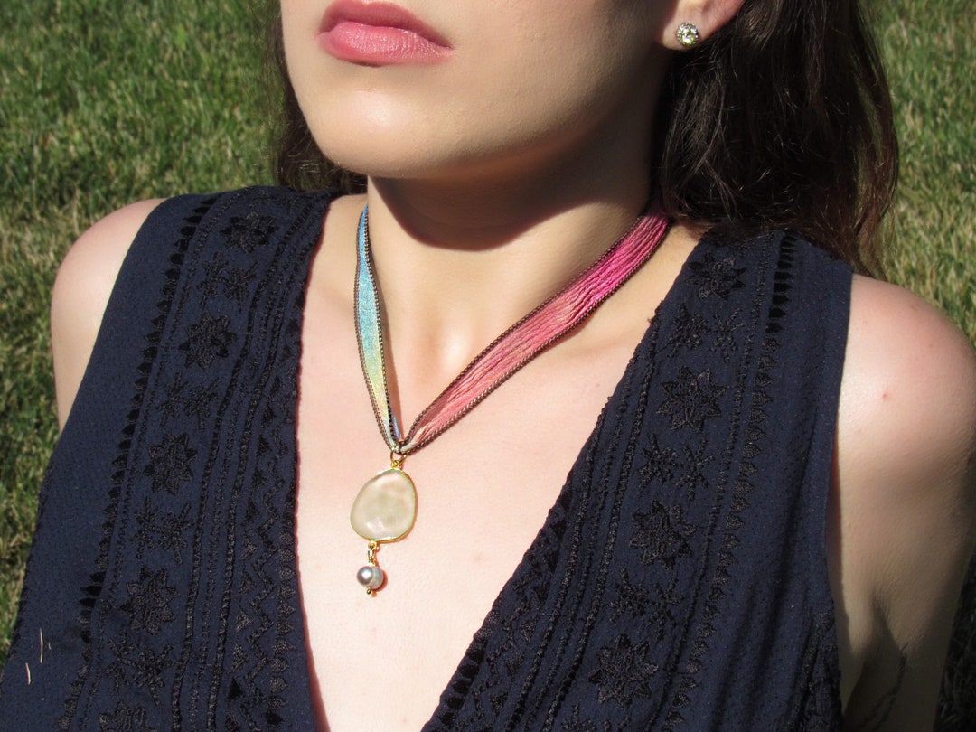 Black Chalcedony Necklace main image 0