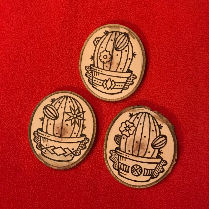 Cactus Coaster Set