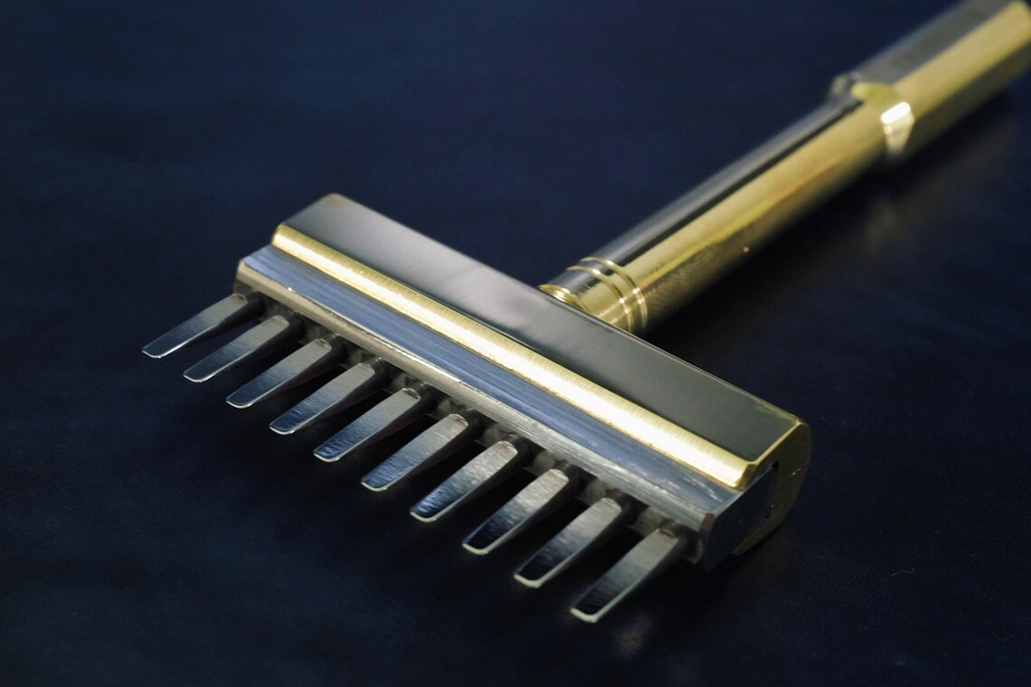 Sinabroks Flat Pricking Irons for Leathercraft Leather Etsy