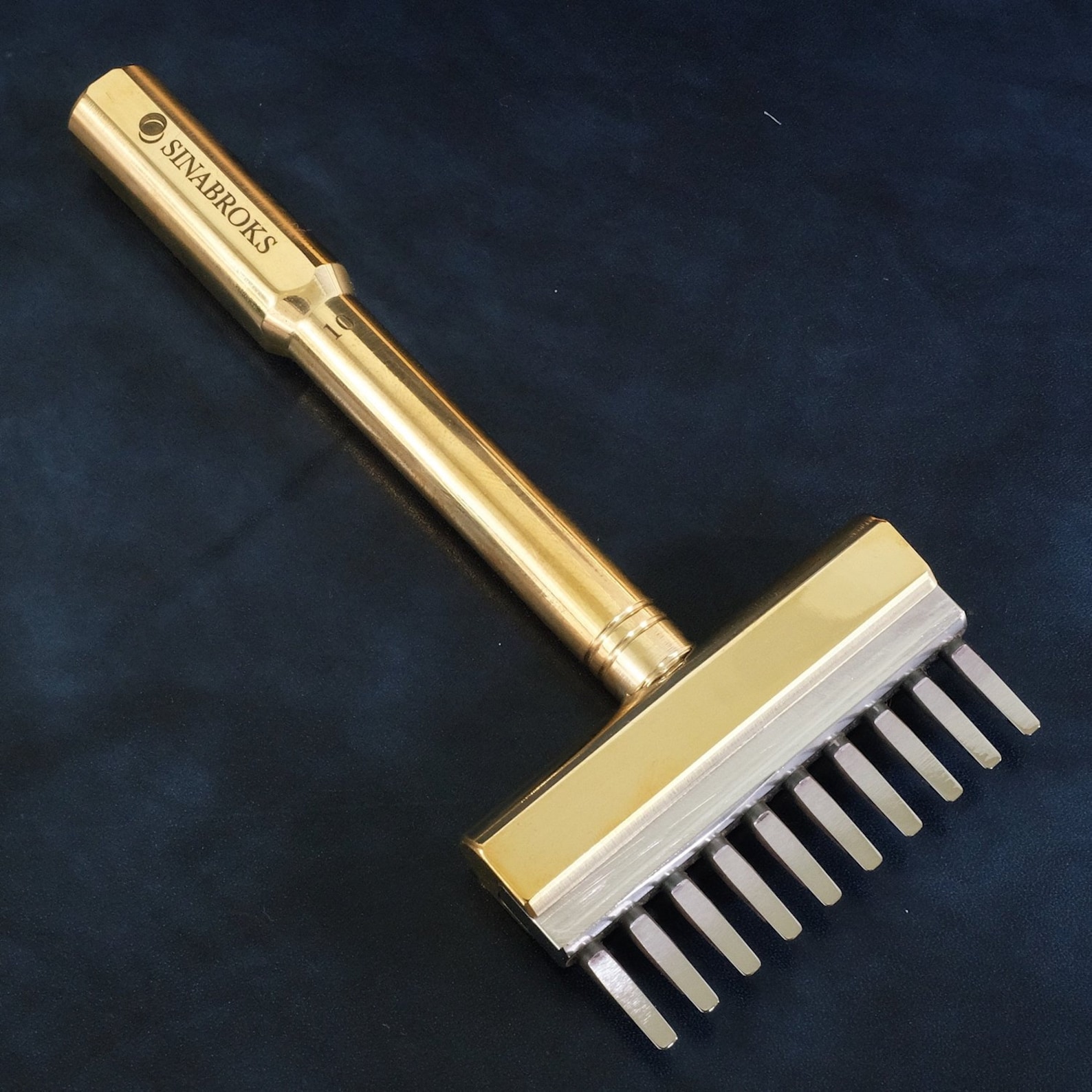 Sinabroks Flat Pricking Irons for Leathercraft Leather Etsy