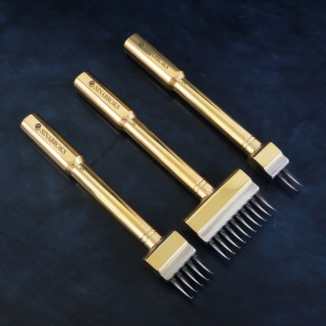 Sinabroks Pricking Irons for Leathercraft Leather Stitching Etsy