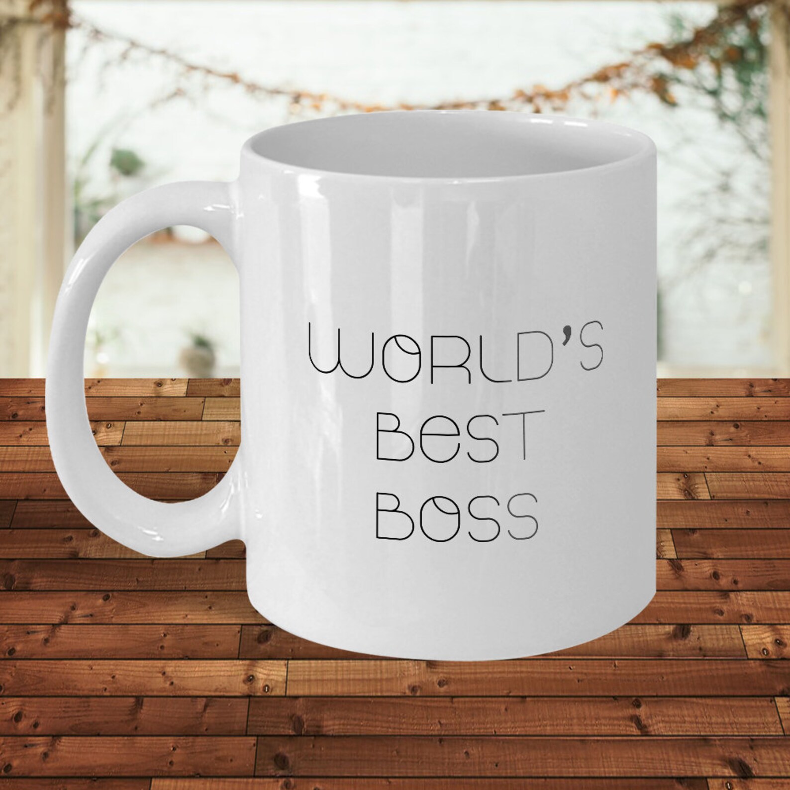 World's Best Boss Coffee Mug Dunder Mifflin Best Boss Etsy