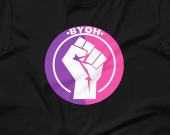 Be Your Own Hero BYOH progressive activist T-Shirt