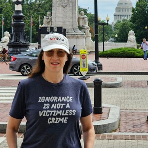 Ignorance Is Not A Victimless Crime Unisex T-Shirt, facts matter, fight the Big Lie, masks save lives, stupidity kills, anti-Trump shirt image 5