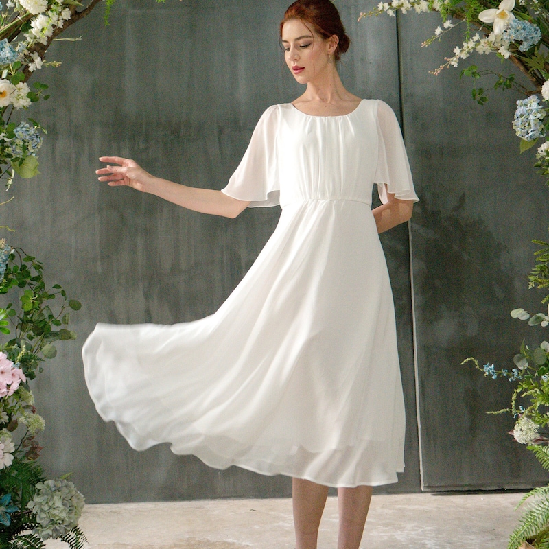 alex evenings dresses Size:Y07 collection: date night Black Short Ruffled Sleeve