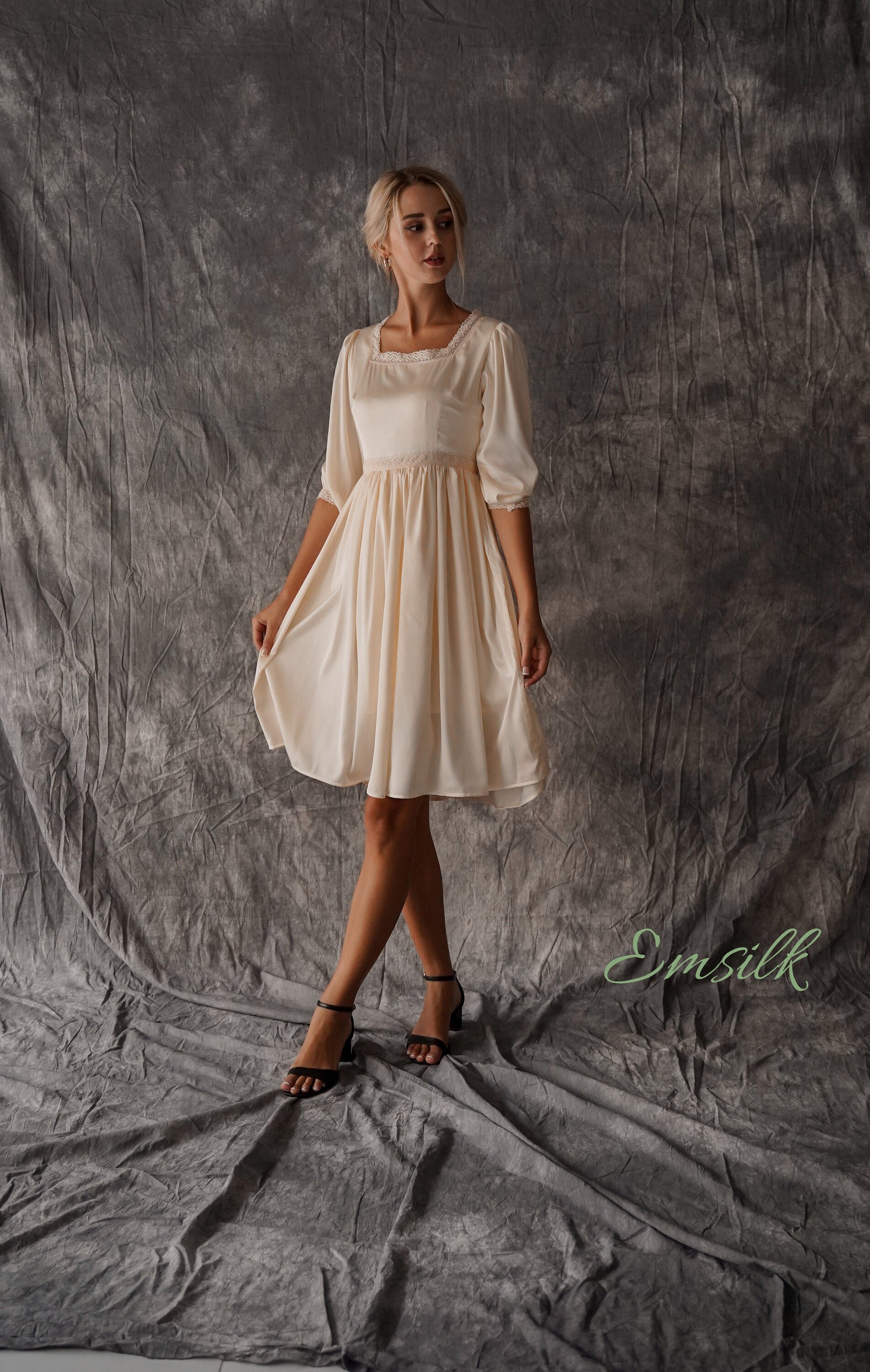 Italian silk dresses hotsell
