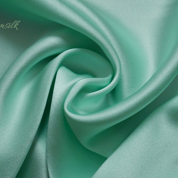 Mint Green Silk Etsy