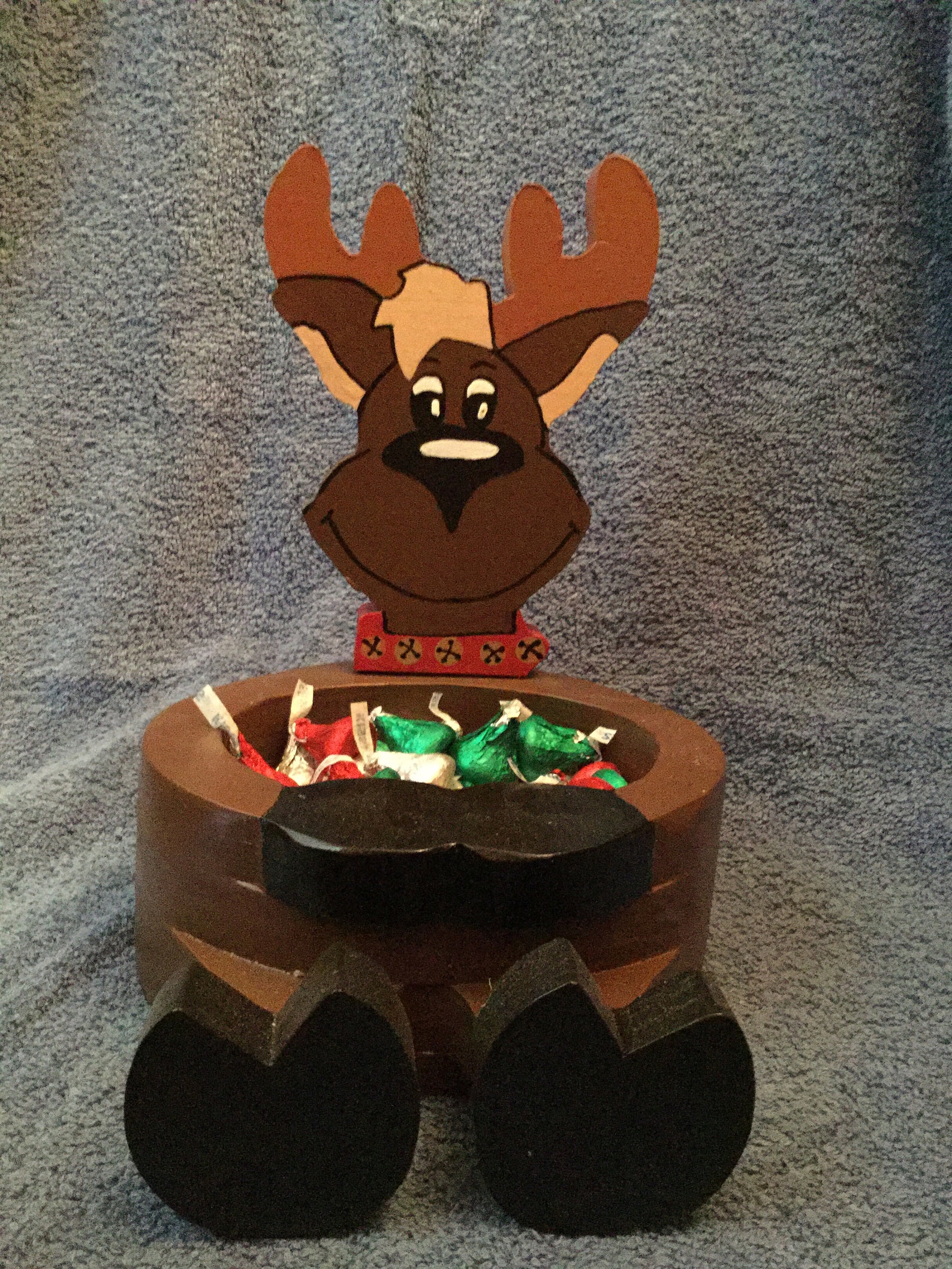 Candy Dishes, Christmas Candy Dishes, Wooden Christmas Candy Dishes, Etsy
