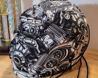 blue camo youth snowboard helmet Pret Moxie MIPS Snow Helmet