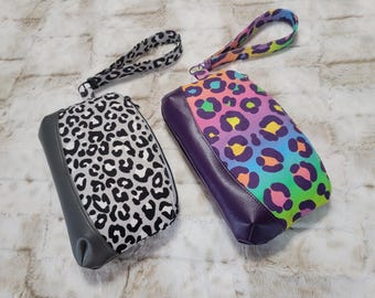 Design your own handmade custom wristlets/clutches clematis wristlet