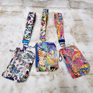 Design your own Mini wallet, mini wristlet, mini clutch, key fob, card holder, ID pouch, ID case, coin purse, change purse, wallet