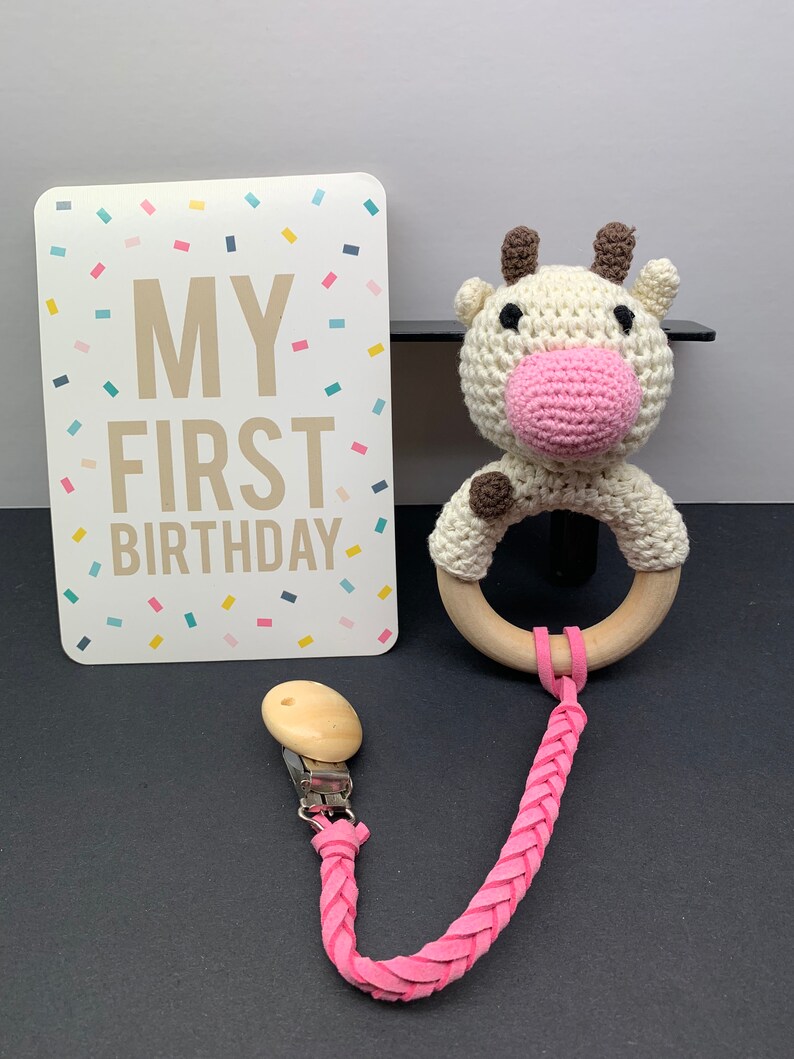 Baby rattle baby gift baby toy baby teether