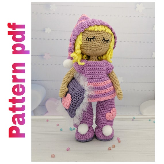 crochet sleepy doll pattern