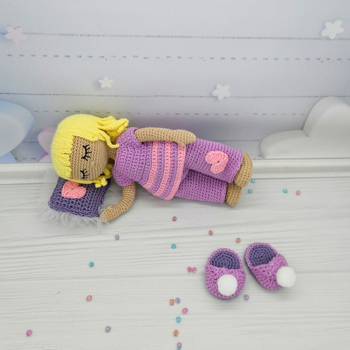 Crochet pattern amigurumi doll crochet sleepy doll with Etsy