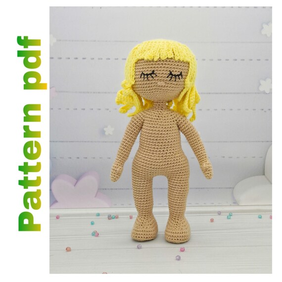 amigurumi doll body pattern
