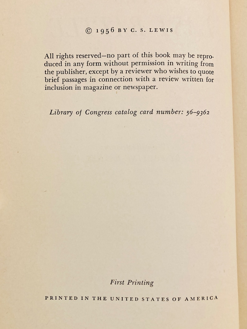 FIRST EDITION The Last Battle by C.S. Lewis Macmillan 1956 stated first printing, Illustrated by Pauline Baynes, The Chronicles of Narnia image 3