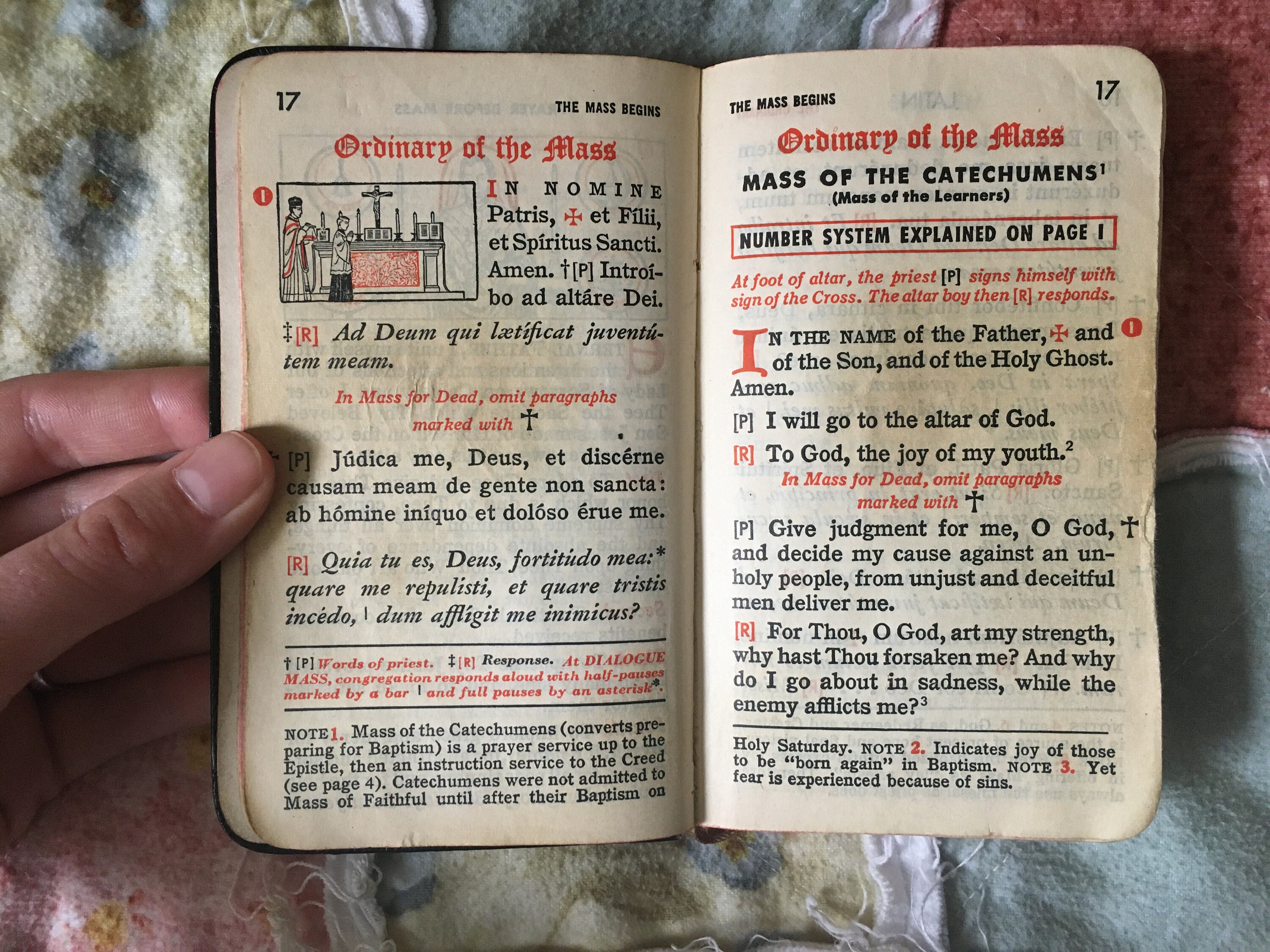 1944 My Sunday Missal LatinEnglish Roman Catholic Missal Etsy