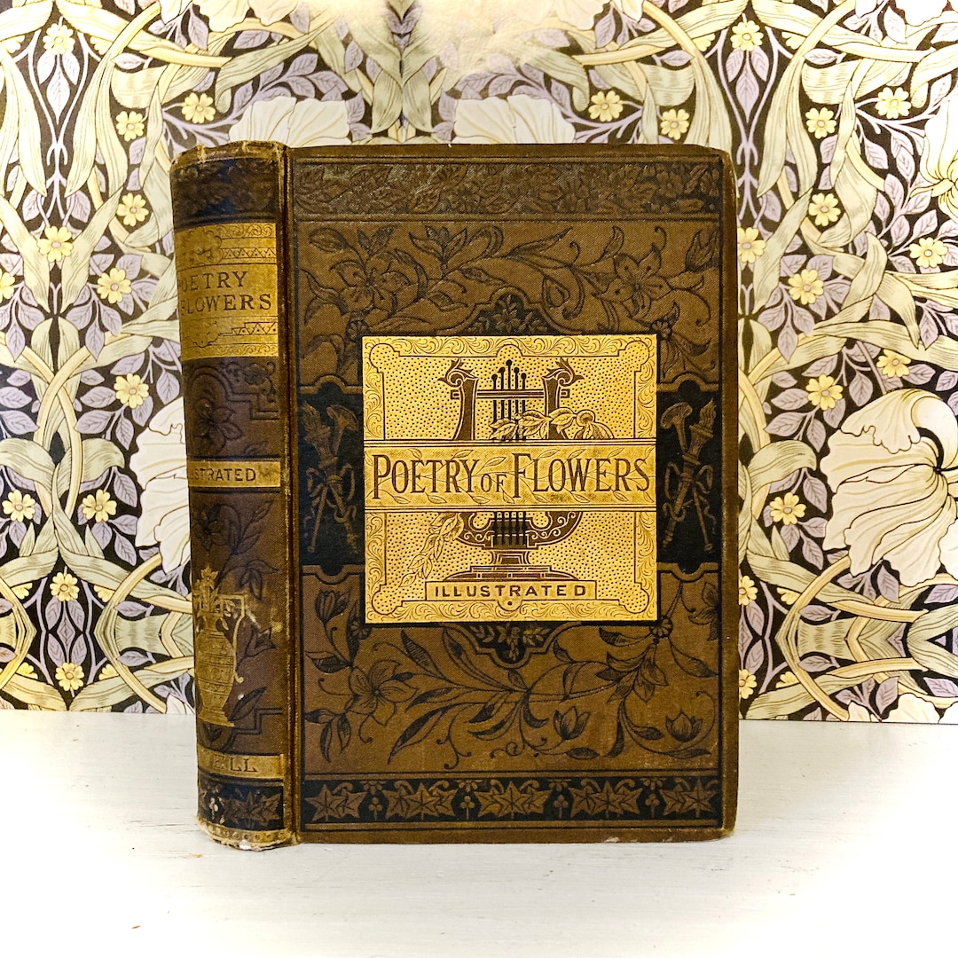 1880 the Language of Flowers and Floral Poesy A Book for All Seasons