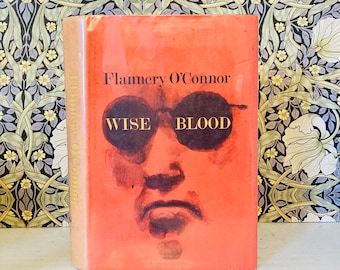 1962 Wise Blood by Flannery O'Connor - Second Edition, 1st Printing - Vintage Catholic Fiction SCARCE - Author of A Good Man is Hard to Find