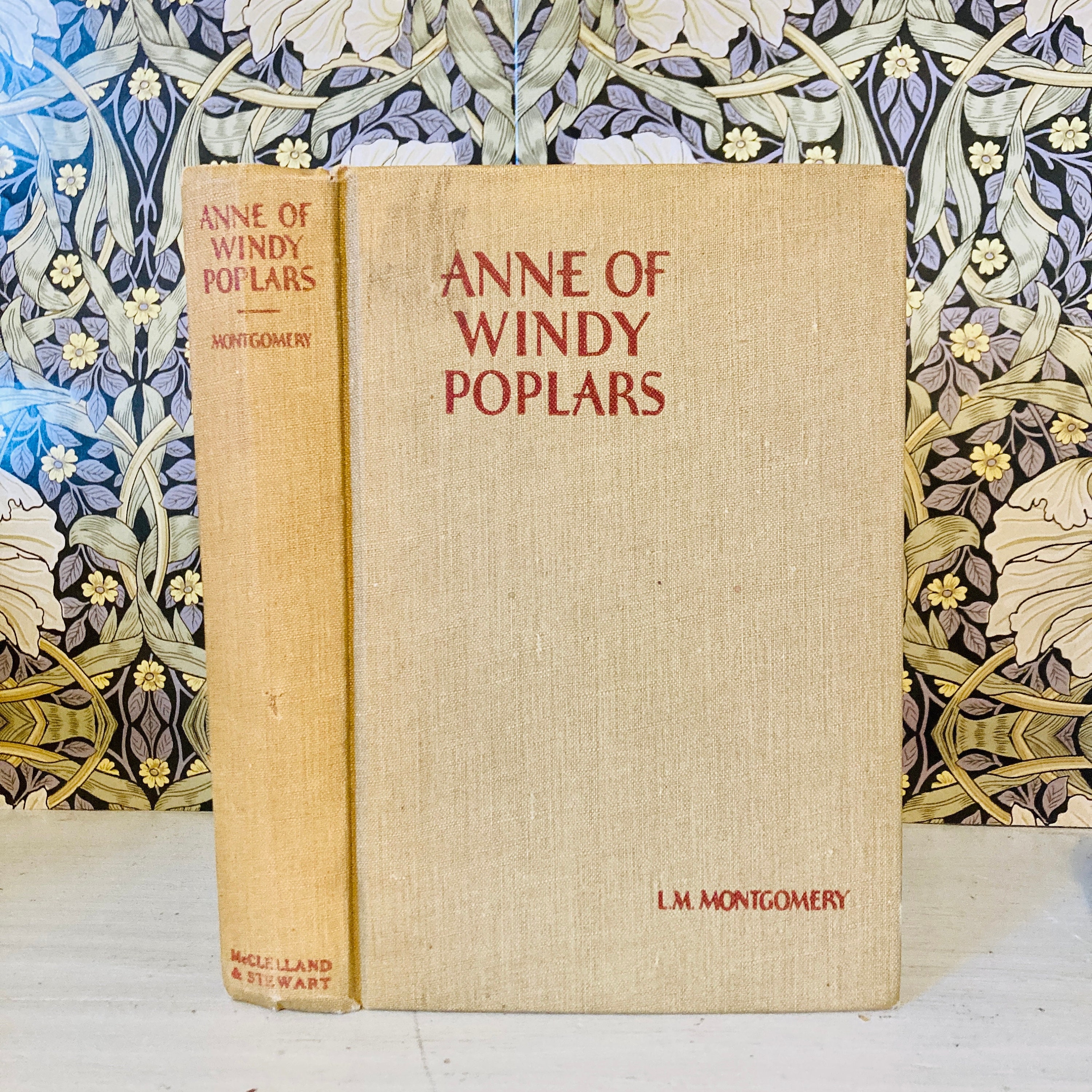 FIRST CANADIAN EDITION Anne of Windy Poplars by L.M.