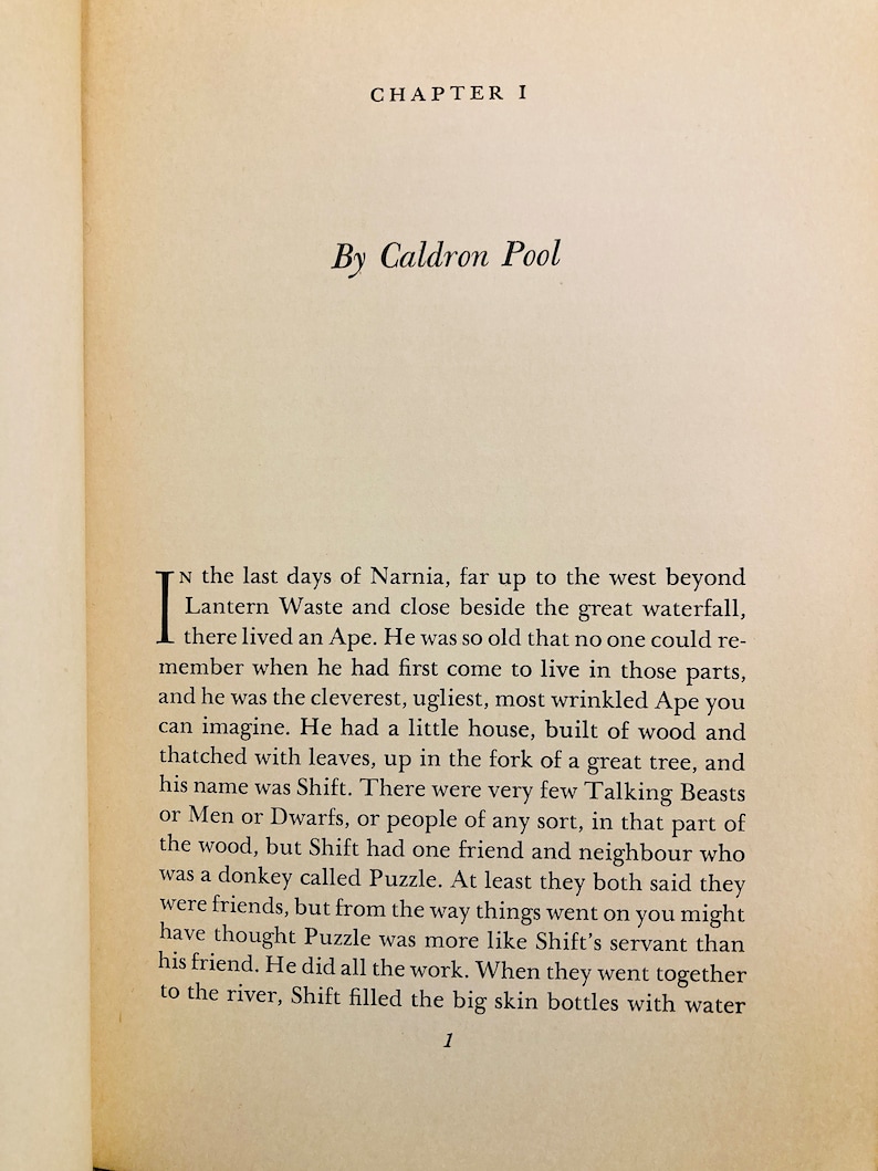 FIRST EDITION The Last Battle by C.S. Lewis Macmillan 1956 stated first printing, Illustrated by Pauline Baynes, The Chronicles of Narnia image 4