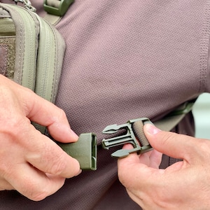 Chest Pack Chest Rig Chest Bag Cordura Hiking Kit Bag Handmade Tactical ...