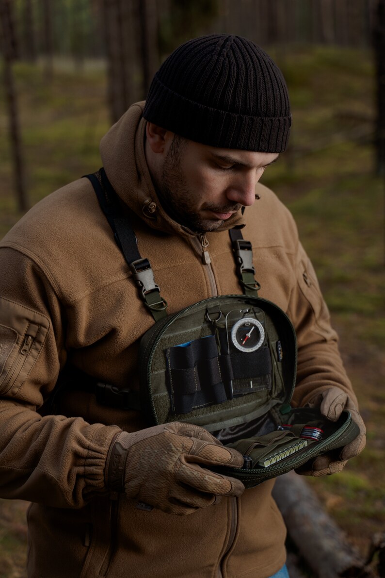 Chest Rig L Chest Pack L Chest Bag L Molle Kit Bag L Cordura Etsy UK