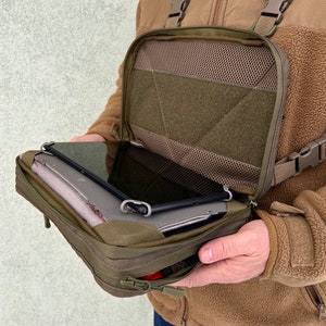 Chest Pack for Ipad-tablet Chest Rig Chest Bag Molle Kit Bag Cordura ...
