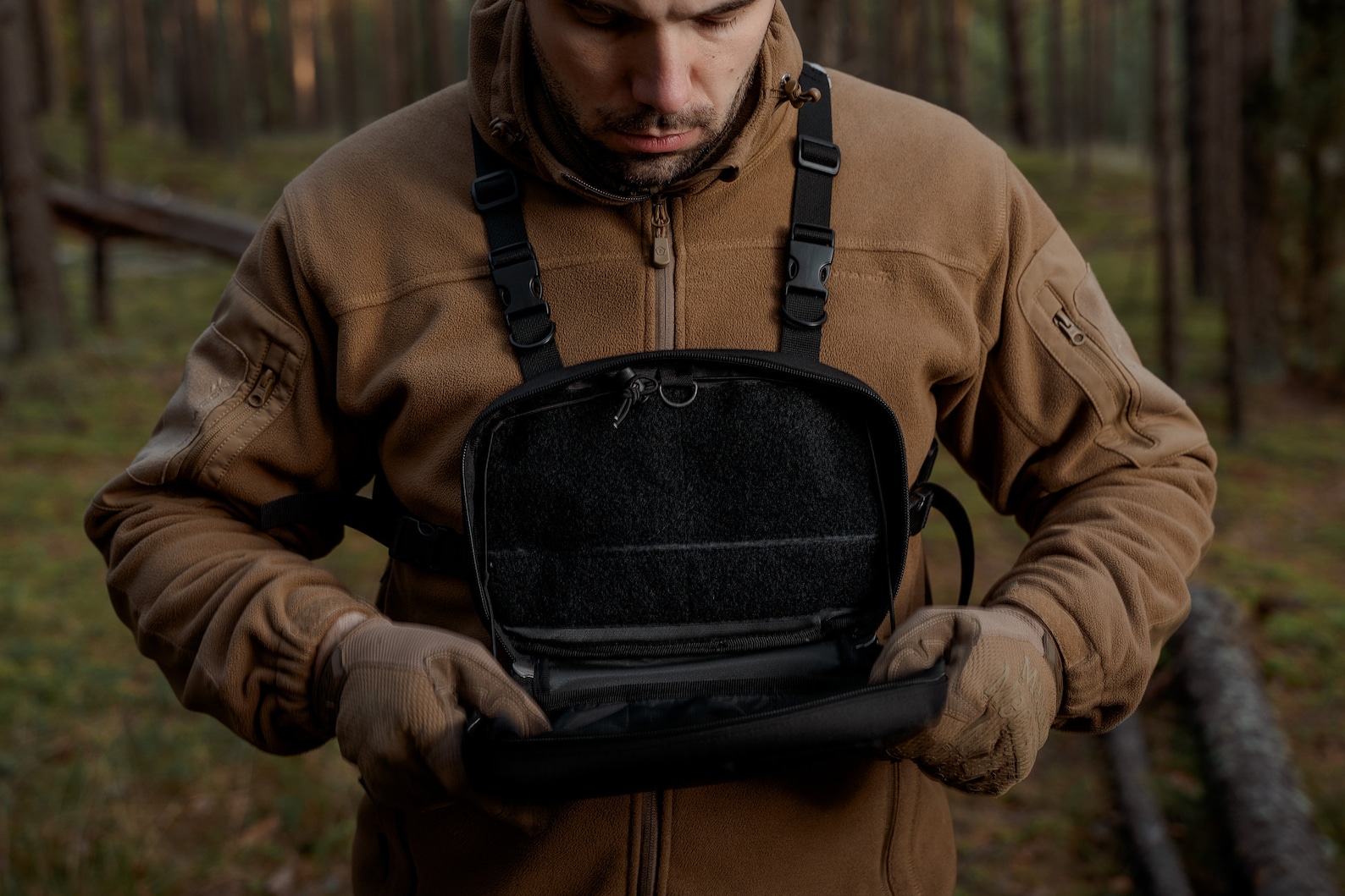 Chest Rig Chest Bag Pack Backpack Military Tactica Vest Cordura ...