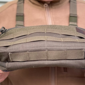 Chest Pack Chest Rig Chest Bag Molle Kit Bag Hiking Cordura Handmade ...