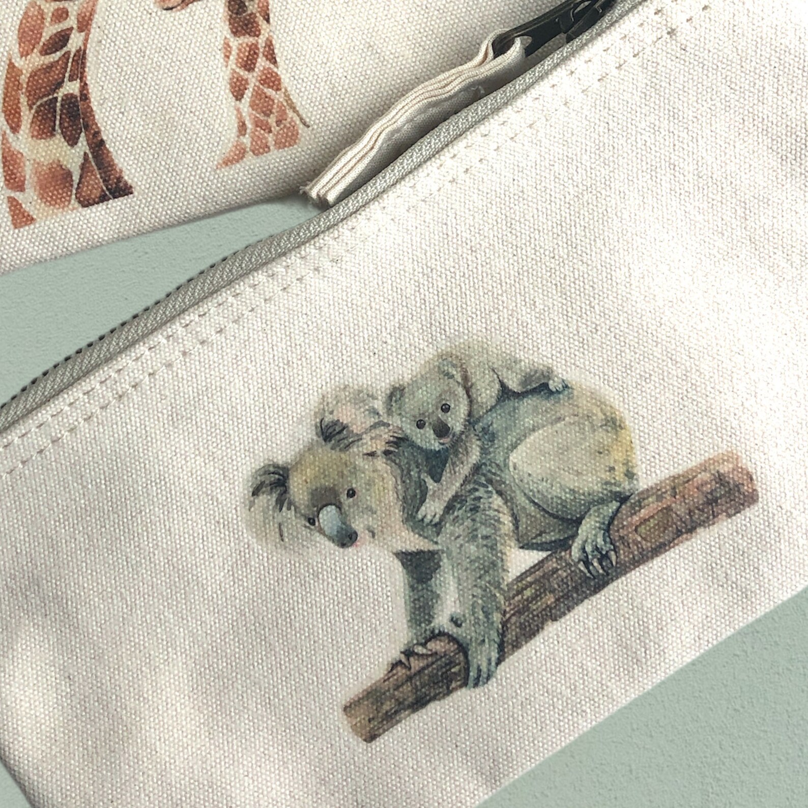 Koala Pencil Case Koala Purse Koala Baby Zipper Baby Koala Etsy UK