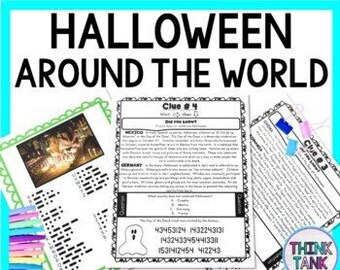 Halloween Around the World Escape Room!   Halloween-like traditions