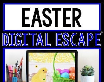 Easter DIGITAL ESCAPE ROOM for Google Drive® | Distance Learning
