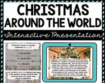 Christmas Around the World Interactive Google Slides™ | Distance Learning