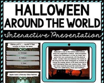 Halloween Around the World Interactive Google Slides™ | Distance Learning