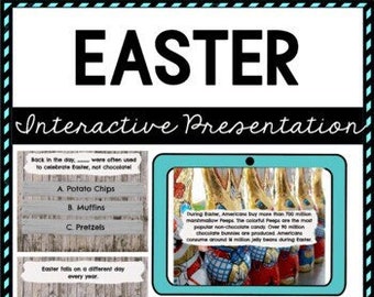 Easter Interactive Google Slides™ Presentation | Distance Learning | Digital