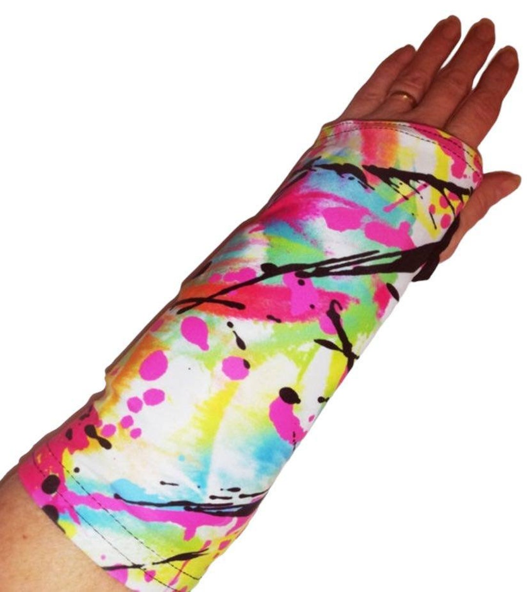 Wrist Splint Cover Multi Splash Etsy UK