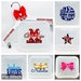 Cheer/ Dance Bow Accessory Travel Box Cases 